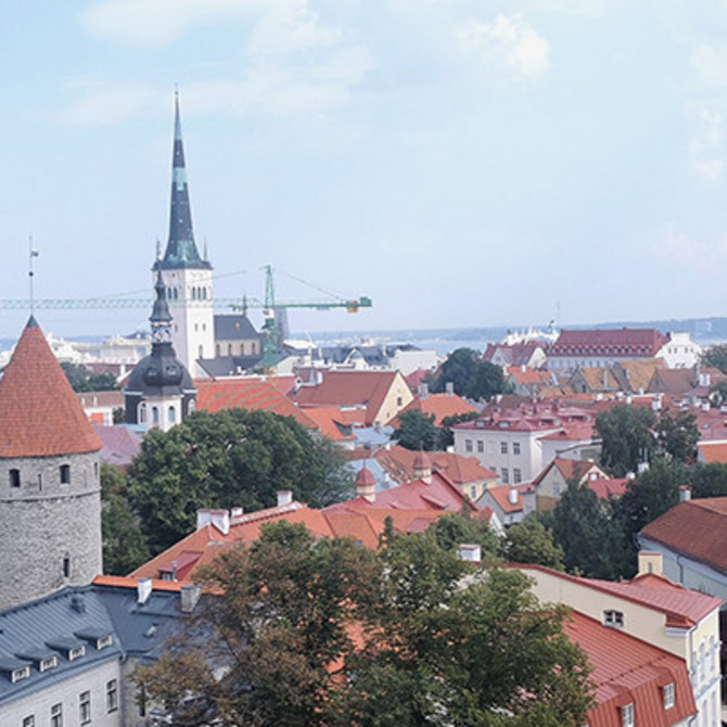 Panorama von Tallinn
